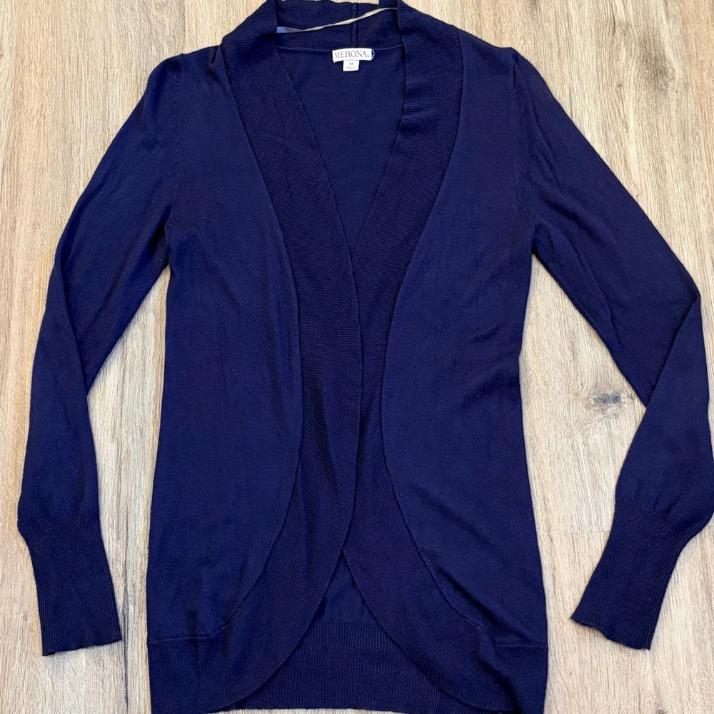 Merona Navy Women's Cardigan
